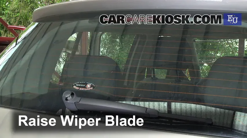 2010 Skoda Fabia S 1.2L 3 Cyl. Windshield Wiper Blade (Rear)
